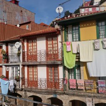 Drying laundry in Porto